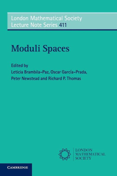 Moduli Spaces (London Mathematical Society Lecture Note Series, Series Number 411)