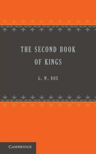 The Second Book Of Kings