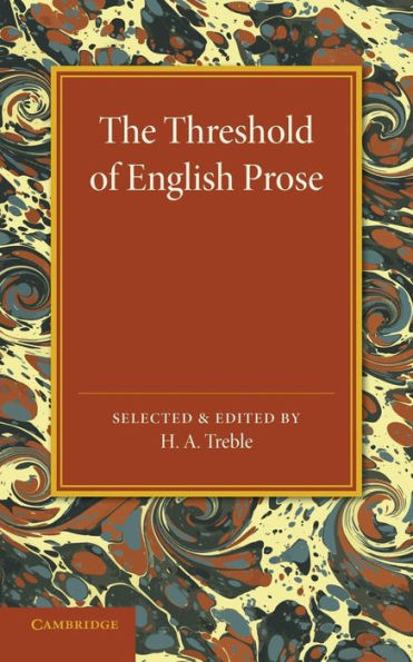 The Threshold Of English Prose