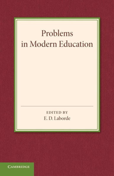 Problems In Modern Education