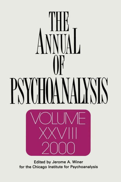 The Annual Of Psychoanalysis, V. 28