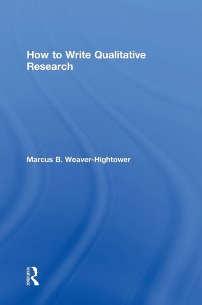 How To Write Qualitative Research
