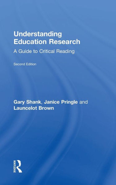 Understanding Education Research: A Guide To Critical Reading