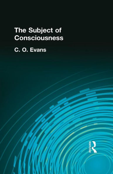 The Subject Of Consciousness