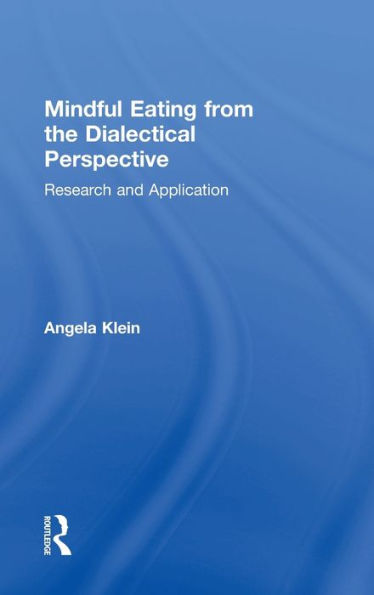 Mindful Eating From The Dialectical Perspective: Research And Application