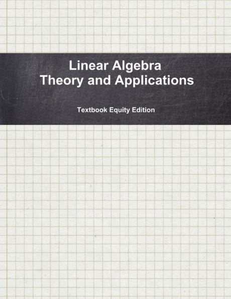 Linear Algebra Theory And Applications
