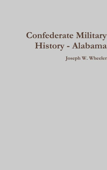 Confederate Military History - Alabama
