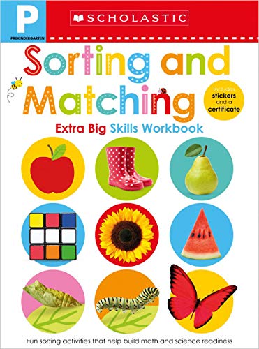 Sorting And Matching Pre-K Workboo