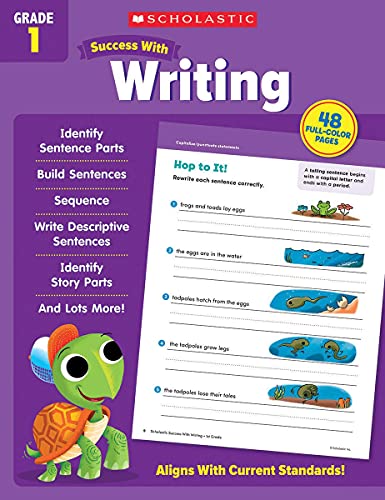 Scholastic Success With Writing Grade 1