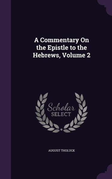 A Commentary On The Epistle To The Hebrews, Volume 2