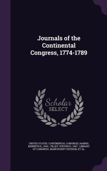 Journals Of The Continental Congress, 1774-1789