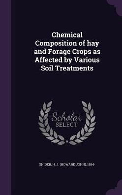 Chemical Composition Of Hay And Forage Crops As Affected By Various Soil Treatments