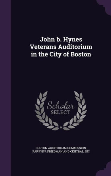 John B. Hynes Veterans Auditorium In The City Of Boston