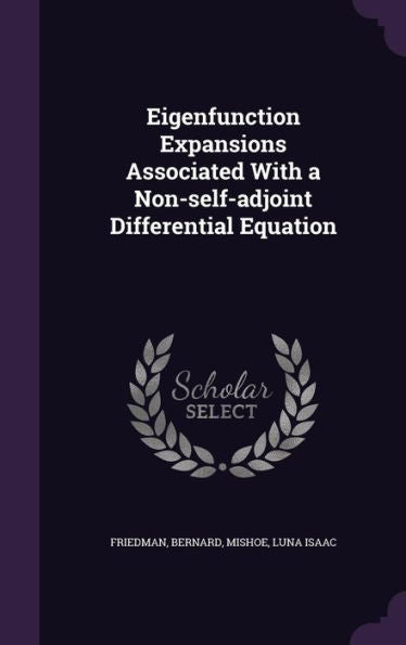Eigenfunction Expansions Associated With A Non-Self-Adjoint Differential Equation