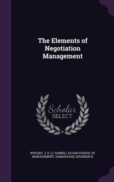 The Elements Of Negotiation Management