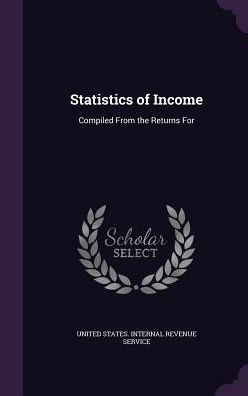 Statistics Of Income: Compiled From The Returns For