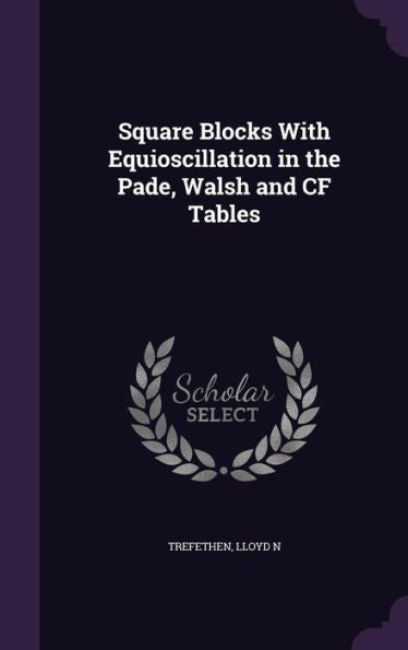 Square Blocks With Equioscillation In The Pade, Walsh And Cf Tables