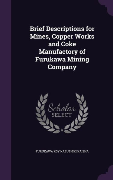 Brief Descriptions For Mines, Copper Works And Coke Manufactory Of Furukawa Mining Company