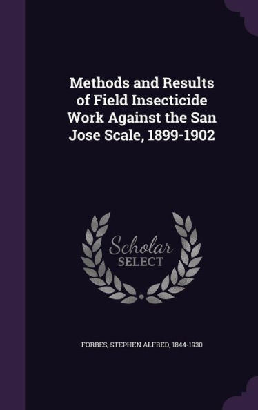 Methods And Results Of Field Insecticide Work Against The San Jose Scale, 1899-1902