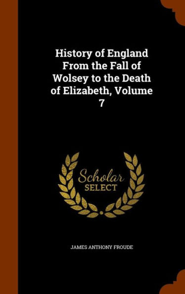 History Of England From The Fall Of Wolsey To The Death Of Elizabeth, Volume 7