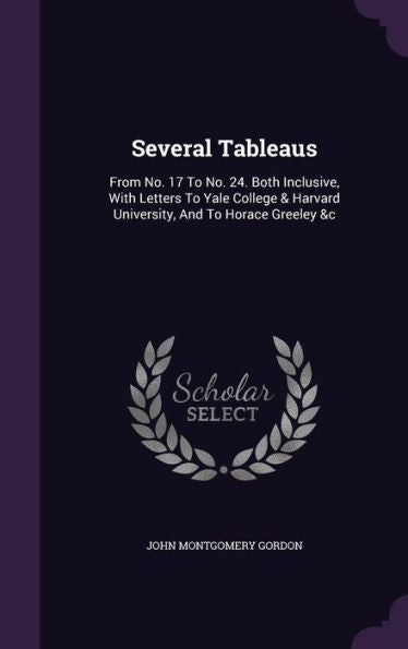 Several Tableaus: From No. 17 To No. 24. Both Inclusive, With Letters To Yale College & Harvard University, And To Horace Greeley &C