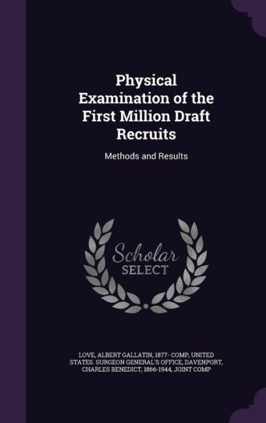 Physical Examination Of The First Million Draft Recruits: Methods And Results