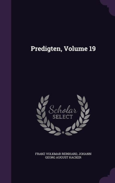 Predigten, Volume 19