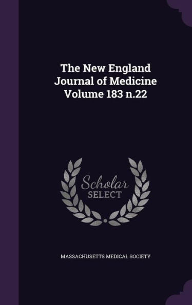 The New England Journal Of Medicine Volume 183 N.22