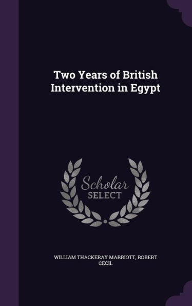 Two Years Of British Intervention In Egypt