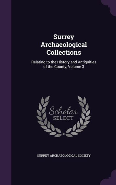 Surrey Archaeological Collections: Relating To The History And Antiquities Of The County, Volume 3