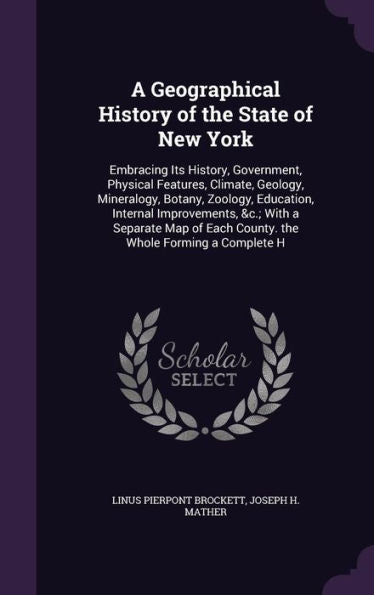 A Geographical History Of The State Of New York: Embracing Its History, Government, Physical Features, Climate, Geology, Mineralogy, Botany, Zoology, ... Each County. The Whole Forming A Complete H