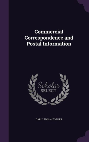 Commercial Correspondence And Postal Information