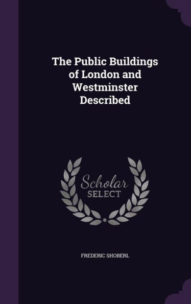 The Public Buildings Of London And Westminster Described