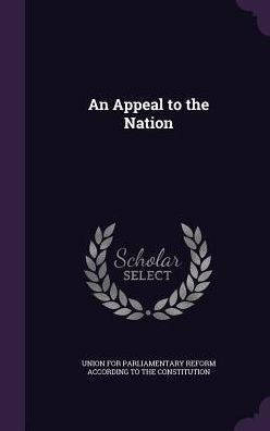An Appeal To The Nation