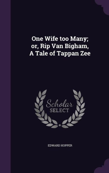 One Wife Too Many; Or, Rip Van Bigham, A Tale Of Tappan Zee