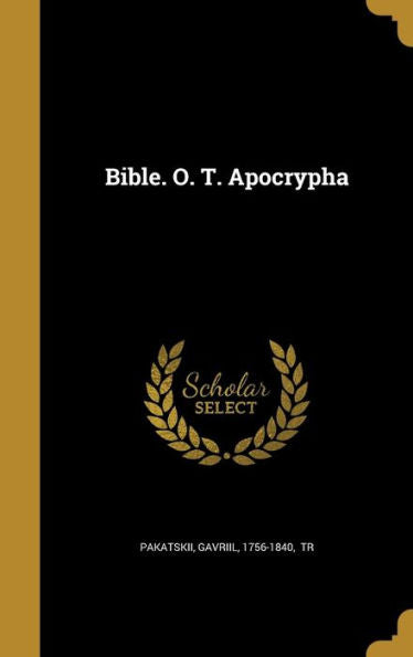 Bible. O. T. Apocrypha (Russian Edition)