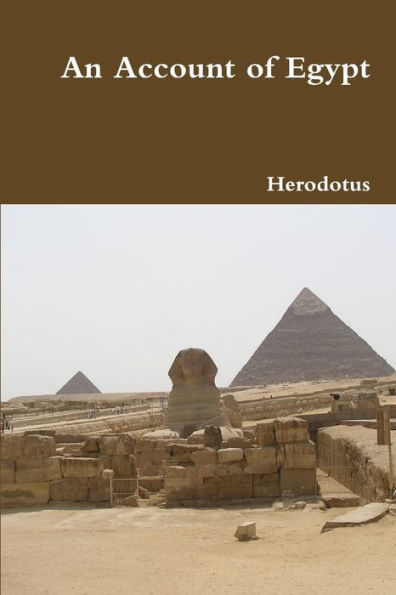 An Account Of Egypt