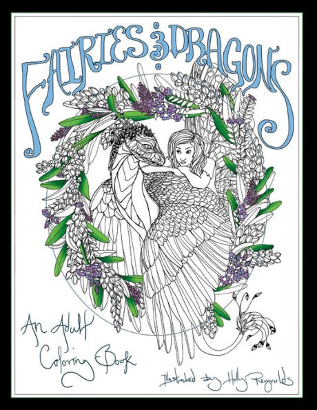 Fairies And Dragons: An Adult Coloring Book