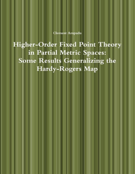 Higher-Order Fixed Point Theory In Partial Metric Spaces: Some Results Generalizing The Hardy-Rogers Map