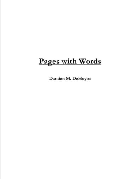 Pages With Words