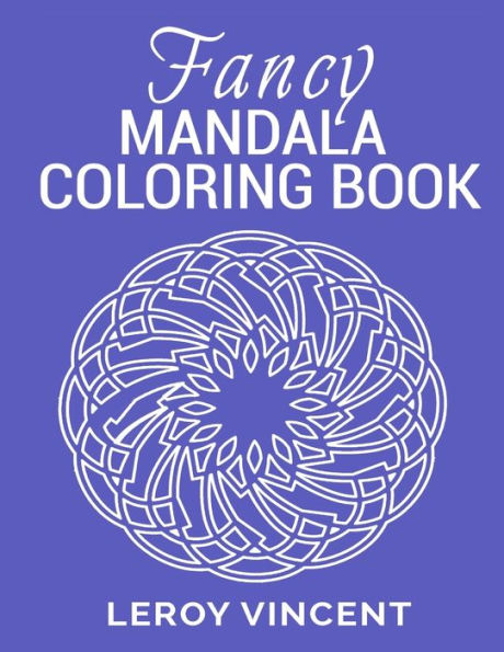 Fancy Mandala Coloring Book