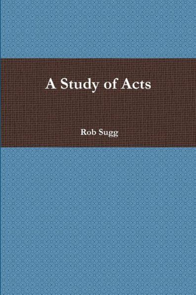 A Study Of Acts