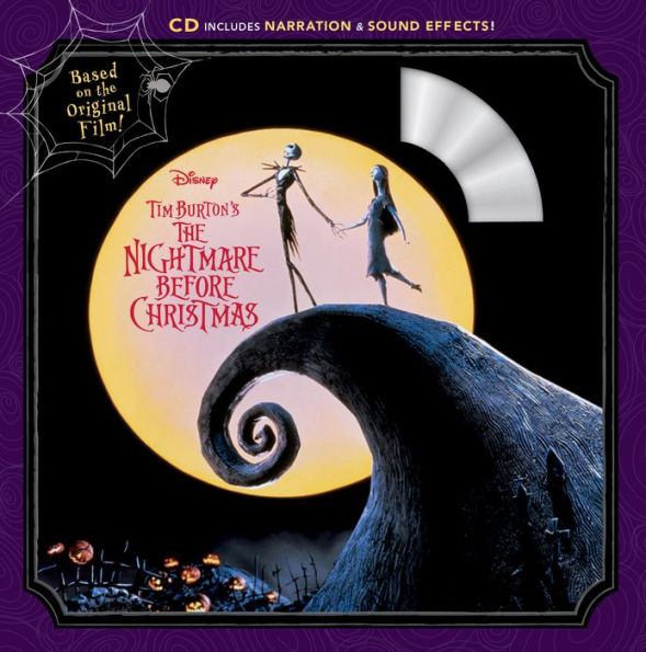Tim Burton's: The Nightmare Before Christmas Book & Cd