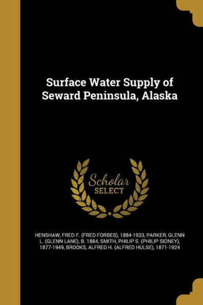Surface Water Supply Of Seward Peninsula, Alaska
