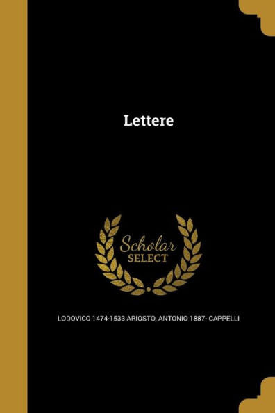 Lettere (Italian Edition)