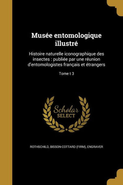Musée Entomologique Illustré: Histoire Naturelle Iconographique Des Insectes: Publiée Par Une Réunion D'Entomologistes Français Et Étrangers; Tome T 3 (French Edition)