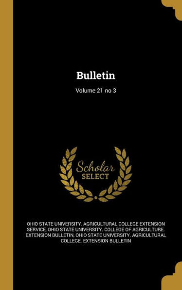 Bulletin; Volume 21 No 3