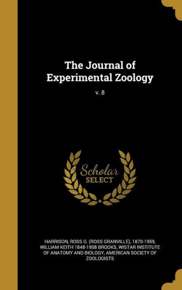 The Journal Of Experimental Zoology; V. 8