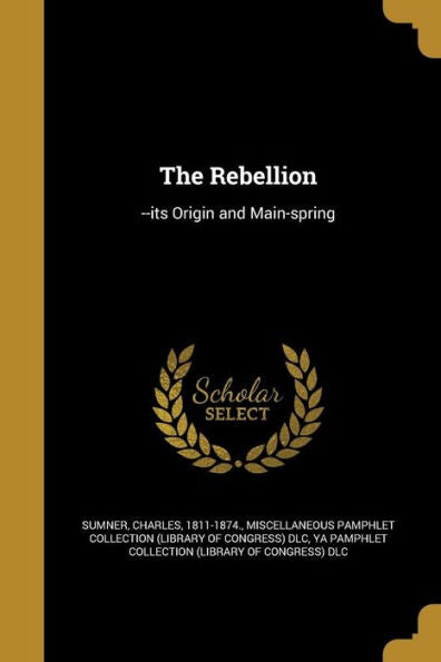 The Rebellion: --Its Origin And Main-Spring