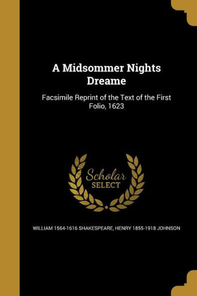 A Midsommer Nights Dreame